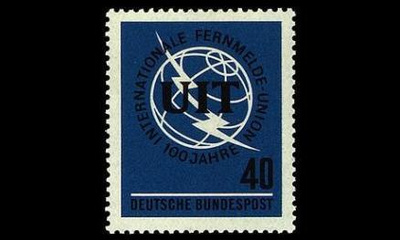 Saksa 476 ** Kansainvälinen televiestintäliitto 100v (1965
