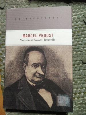 Marcel Proust: Vastalause Sainte-Beuvelle