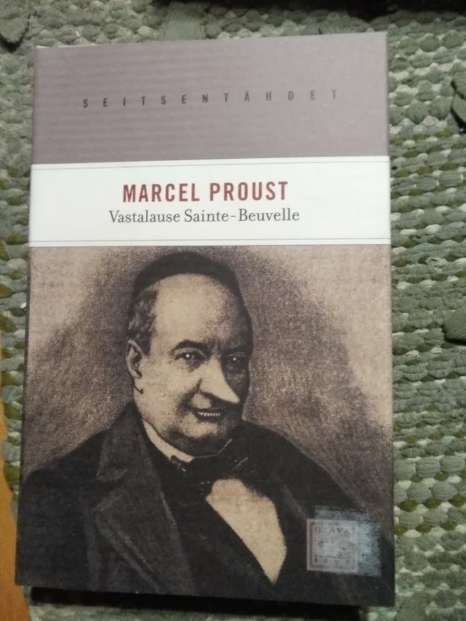 Marcel Proust: Vastalause Sainte-Beuvelle
