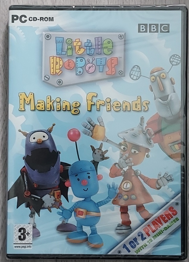 * Little Robots Making Friends PC Uusi/Muoveissa Lue Kuvaus