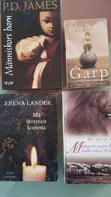 bokpaket - james lander evans irving