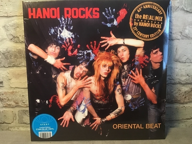 HANOI ROCKS: Oriental Beat Lp levy UUSI