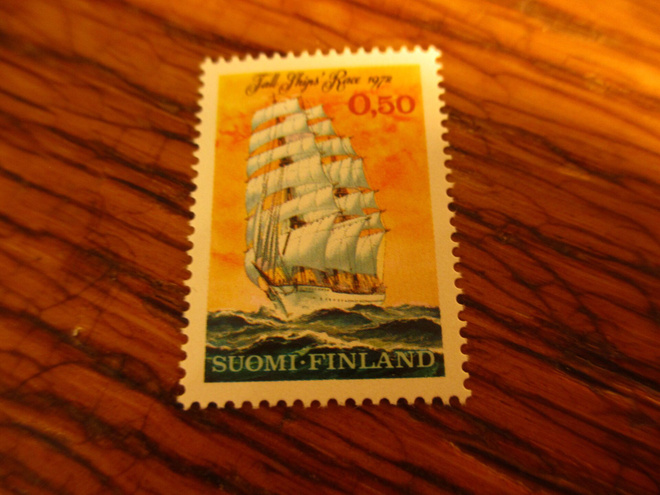 suomi pm 0,50 1972 tall ships race 1972 käyttämätön