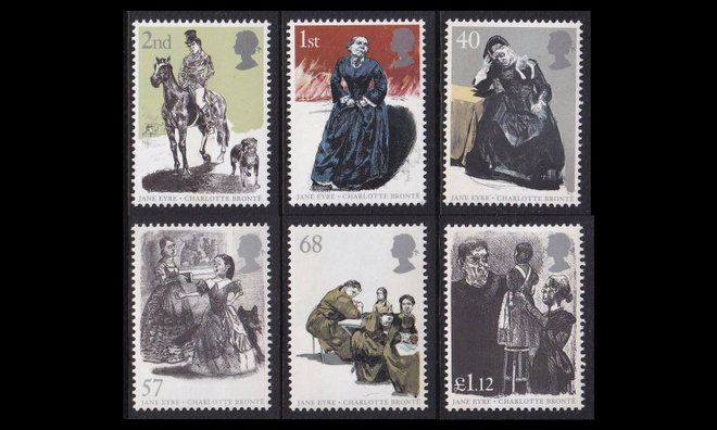 Iso-Britannia 2280-5 ** Kirjailija Charlotte Brontë (2005)