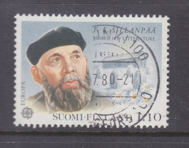 1980 1,1 mk. llo leimalla.