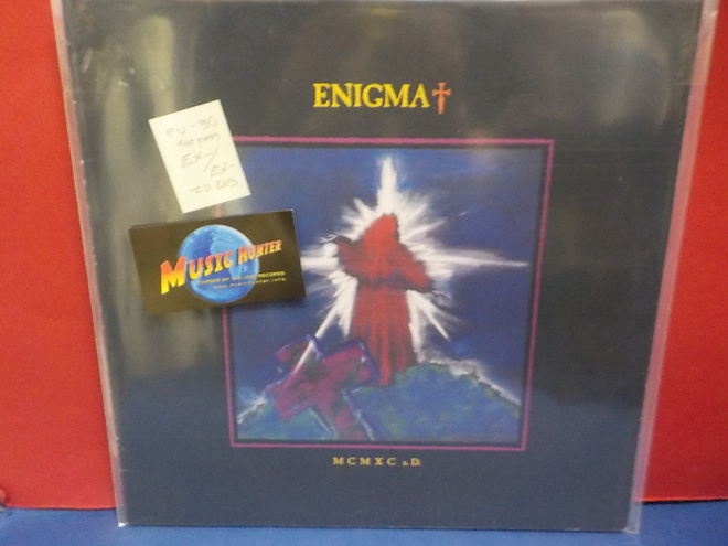 ENIGMA - MCMXC A.D. EU -90 1ST PRESS EX-/EX- LP
