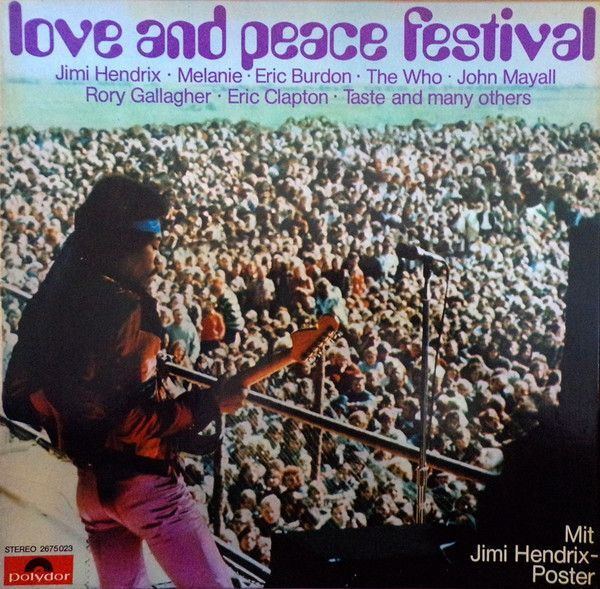 Various – Love And Peace Festival,3 x Vinyl,Box Set