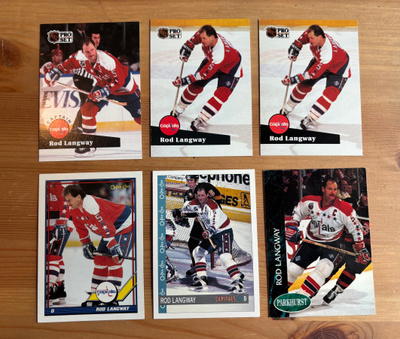 Rod Langway - 6 erilaista - Washington Capitals