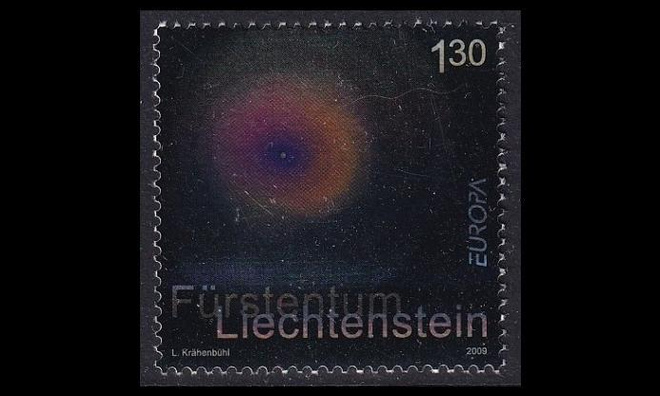 Liechtenstein 1505 ** Europa astronomia (2009)