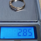 Näyttävä Timanttisormus. 5X  0.11Ct  18 karaatin. - pikkukuva 2