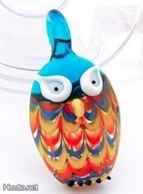 1100 .. Murano Käsityönä Lampwork Taidelasi .. Kaulakoru