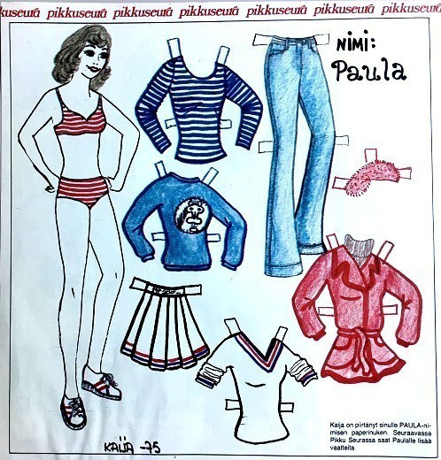 Paperinukke Paula