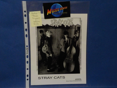 STRAY CATS PROMO KUVA KOKO BÄNDIN NIMMARIT