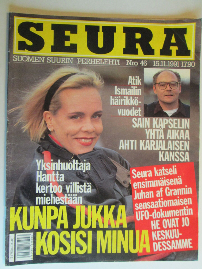 SEURA LEHTI 46 / 1991 SISÄLLYSLUETTELO KUVA 2 ja 3