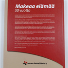 Makeaa elämää 50 vuotta : Joensuun seudun diabetes ry - pikkukuva 2