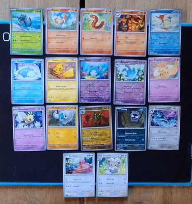 Pokemon kortit 17kpl (#78 Temporal Forces)