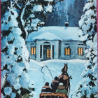 kortti °/** Kojine Elena Talvimaisema - erilaisia up - pikkukuva 5