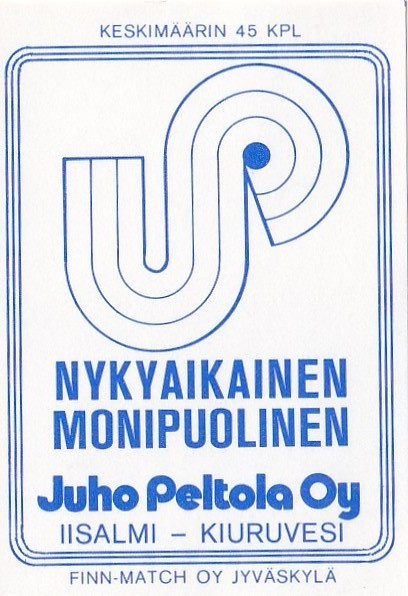 Iisalmi - Kiuruvesi Juho Peltola Oy   b689