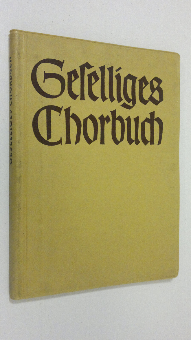 Richard Baum : Geselliges Chorbuch