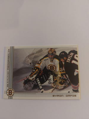2000-01 BAP Memorabilia #186 Byron Dafoe Expo /10