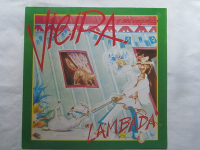 Vieira E Seu Conjunto: Lambada   LP  1988