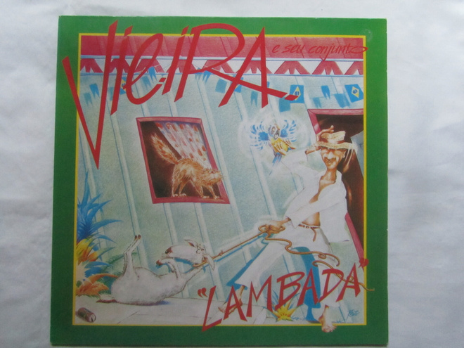 Vieira E Seu Conjunto: Lambada   LP  1988