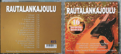 FBI-BEAT & THE LEGENDS . JOULU CD-LEVY . RAUTALANKAJOULU