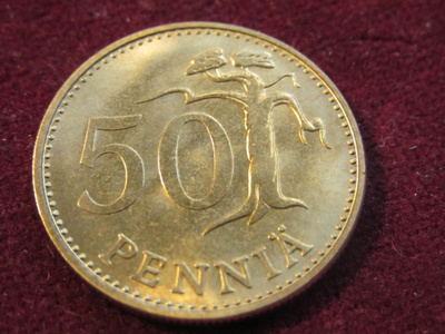 50 penniä 1985