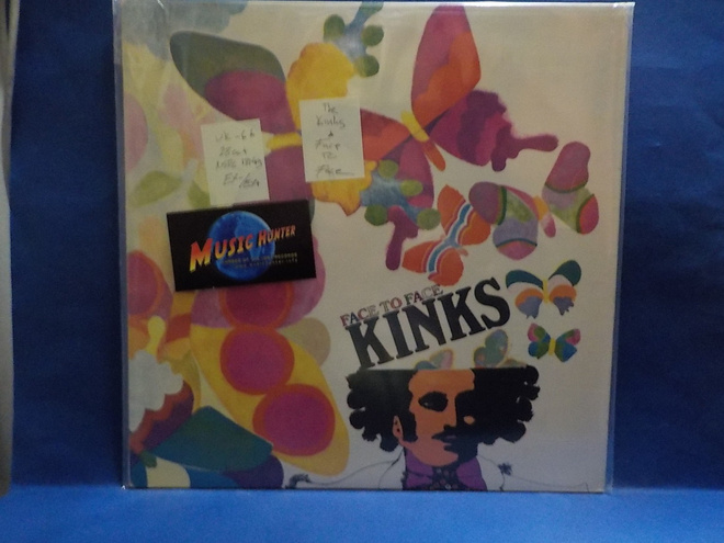 THE KINKS - FACE TO FACE UK -66 28 OCT EX-/EX+ LP