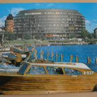 Helsinki, Ympyrätalo, Eläintarhanlahtea, veneitä, l. 1971 EM - pikkukuva 1