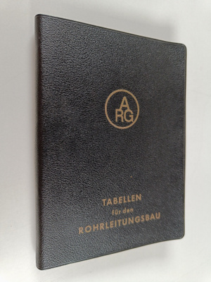 Tabellen fur Rohleitungsbau