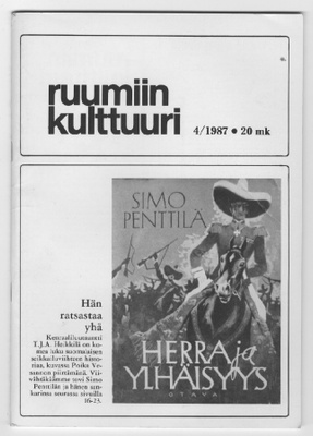 Ruumiin kulttuuri 4/1987