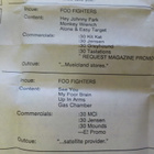 FOO FIGHTERS - LIVE IN CONCERT LIVE RADIOSHOW CD - pikkukuva 2