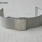 22mm Wire Mesh rannekellon teräsranneke - pikkukuva 1