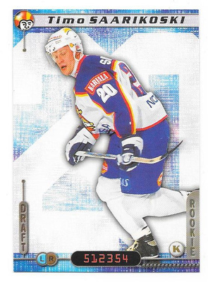 2000-01 CardSet #283 Timo Saarikoski Jokerit