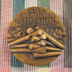 Sotainvalidien Veljesliitto mitali 1990 /Heikki Häiväoja . - pikkukuva 1