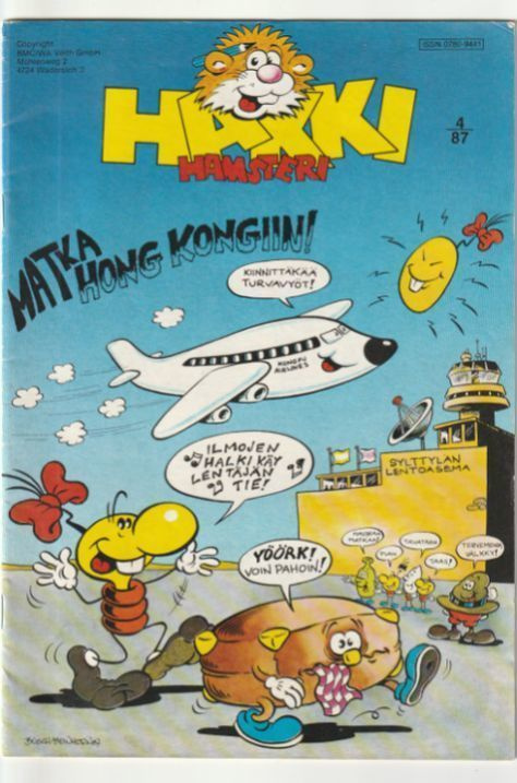 Hakki Hamsteri 4/1987 - Missä Sudet Ulvovat