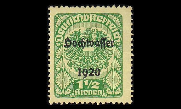 Itävalta 351 * Tulva-apu 1½ Kr (1921)