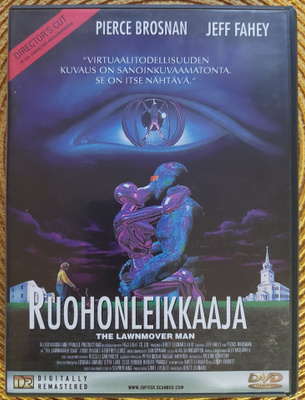Ruohonleikkaaja  ( The lawnmover man )  DVD