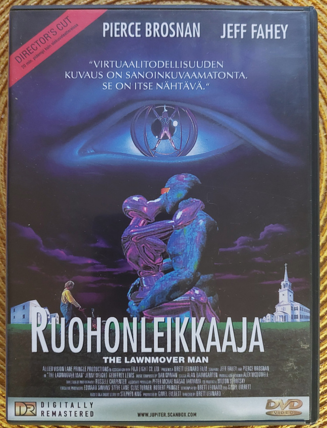 Ruohonleikkaaja  ( The lawnmover man )  DVD