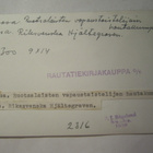 Signeerattu Valokuva Vaasa 1939 Kortin Alkup. NoMallikappale - pikkukuva 2