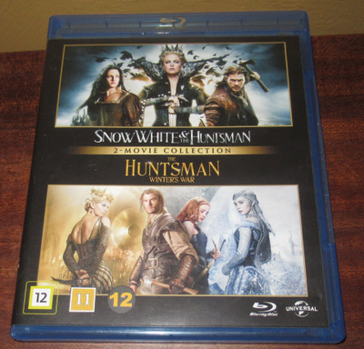 Snow white&Hunisman + Huntsman Winters war 2Blu-ray Disk.