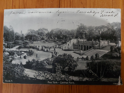 New York -Central Park, k. 1910