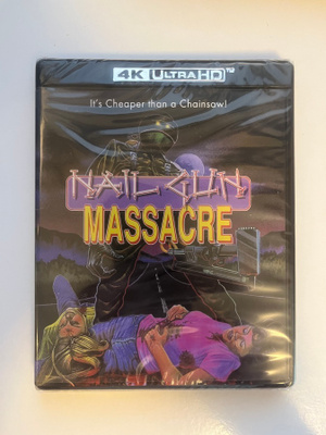 The Nail Gun Massacre (1985) (4K Ultra HD + Blu Ray) UUSI