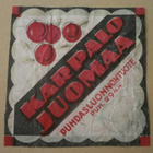 Karpalojuomaa, vanha limonadietiketti - pikkukuva 1