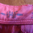L.O.G.G housut W32, L30 punaiset H&M - pikkukuva 3