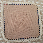 Patalappu, virkattu 17 x 17 cm - pikkukuva 2