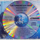 Pasi Kaunisto • Kun tummuvat illan varjot CD - pikkukuva 4