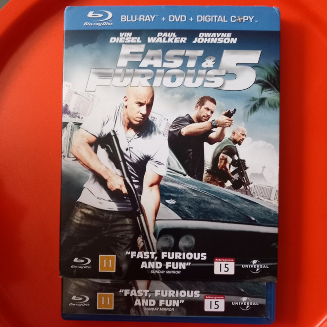 Fast & Furious 5 Nordic Blu-ray