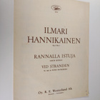 Ilmari Hannikainen : Rannalla istuja, Vid stranden - pikkukuva 1
